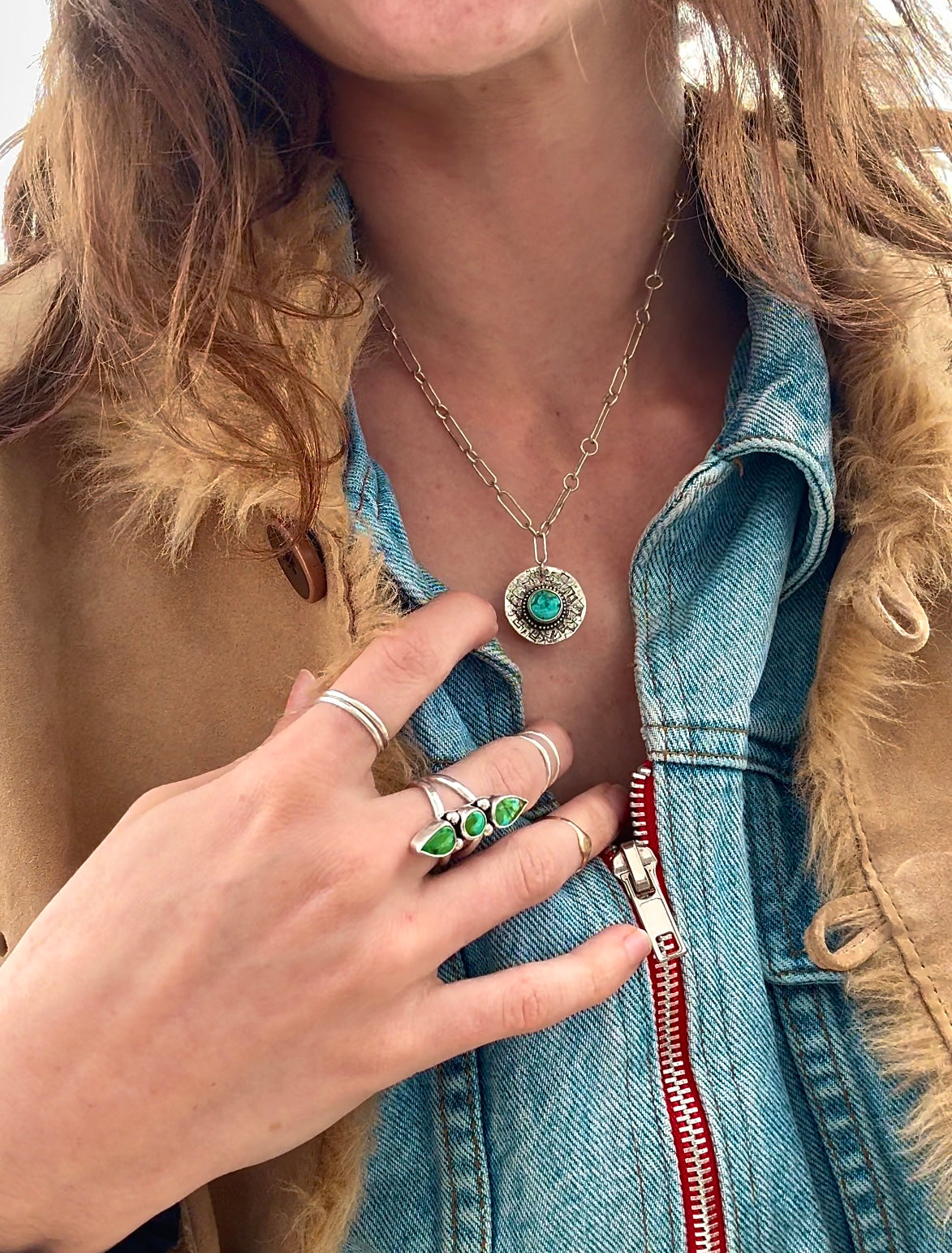 King’s Manassa Medallion Necklace