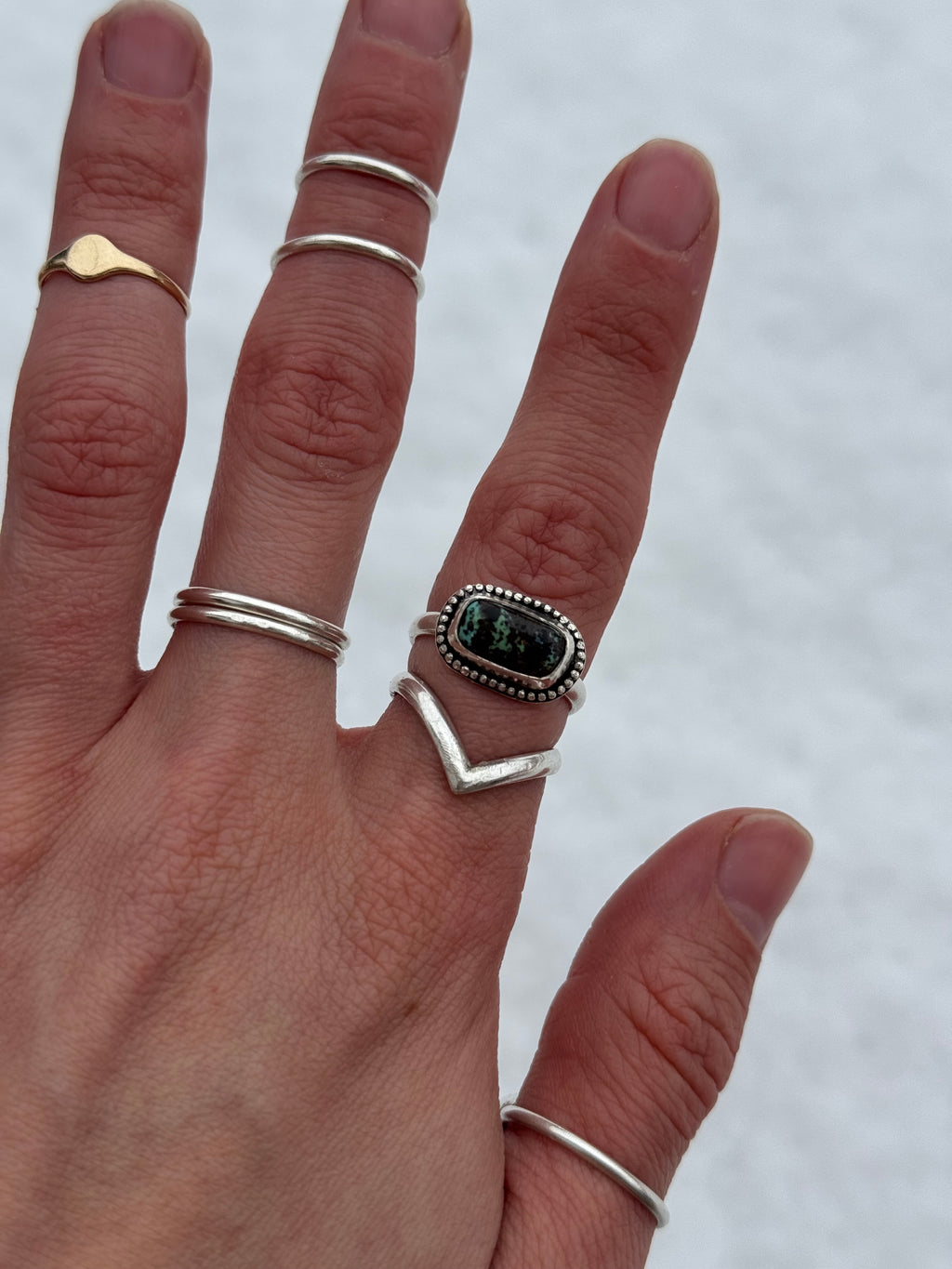 Blue Moon Turquoise Ring