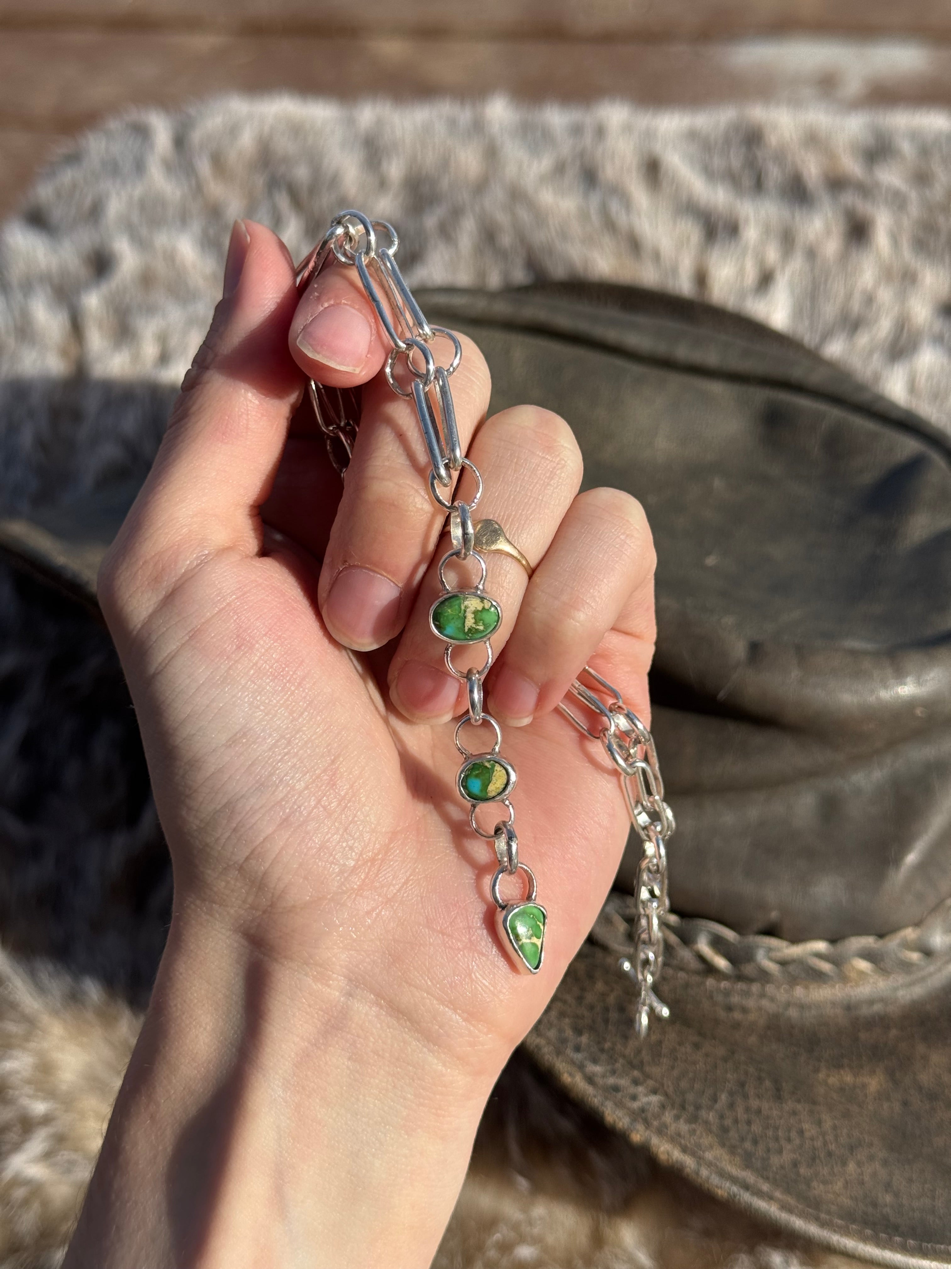 Sonoran Mountain Bolo Necklace