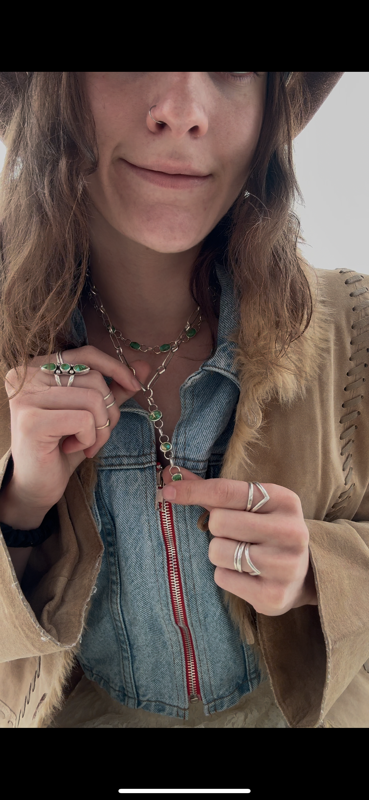 Sonoran Mountain Bolo Necklace