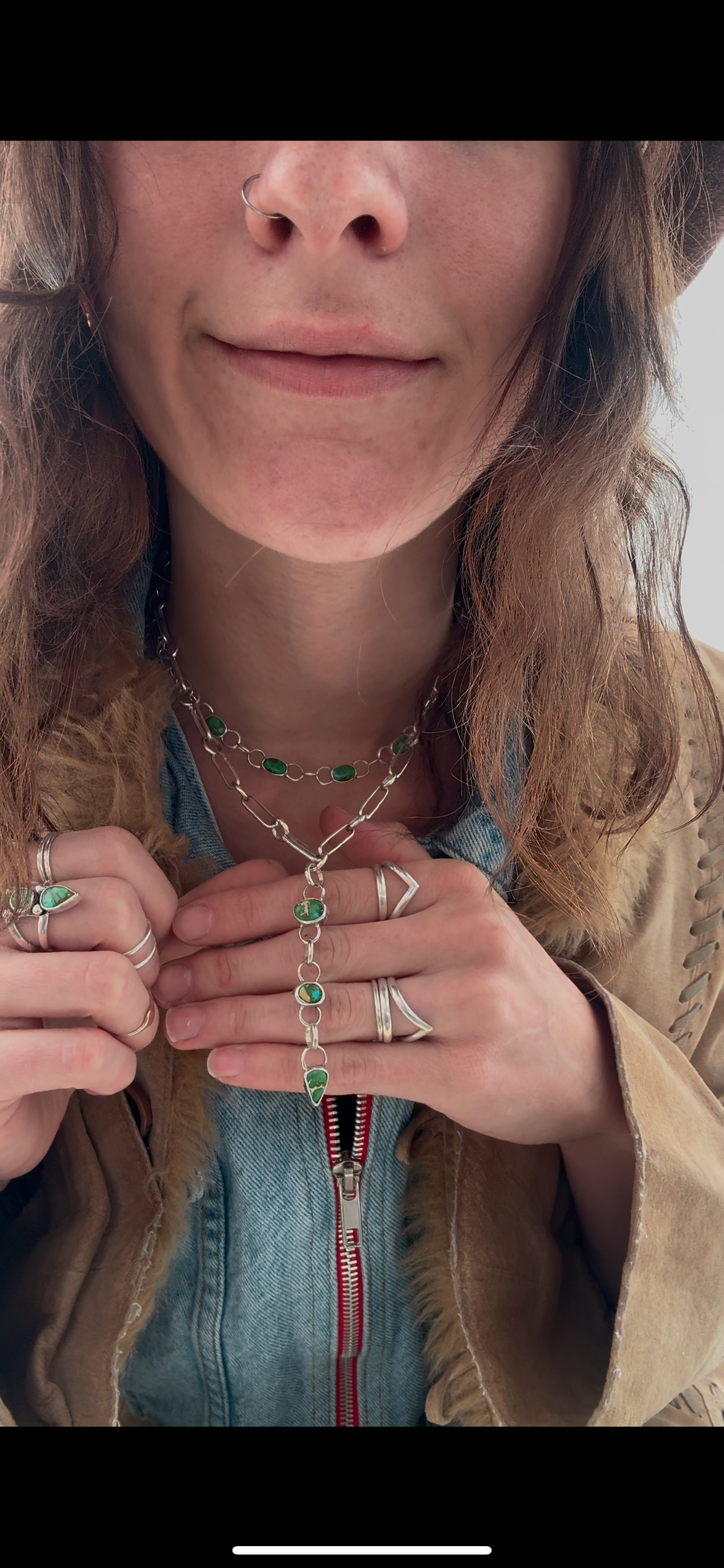 Sonoran Mountain Bolo Necklace