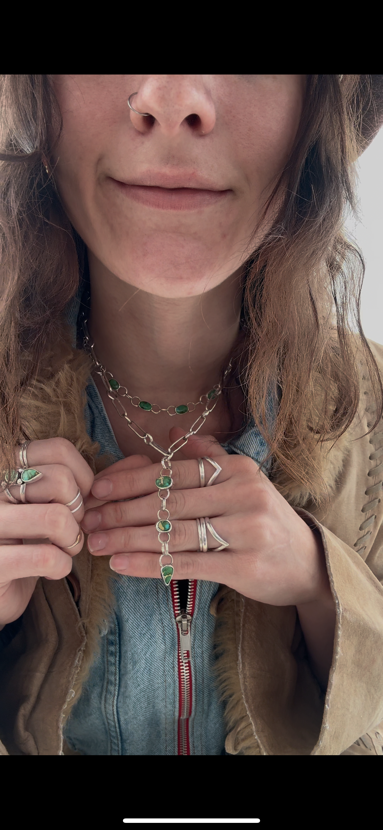 Sonoran Mountain Bolo Necklace