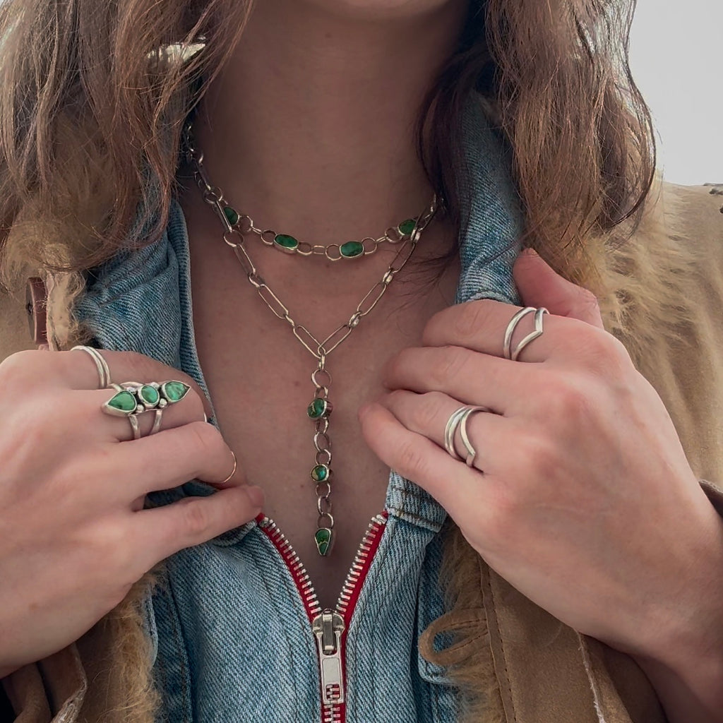 Sonoran Mountain Bolo Necklace