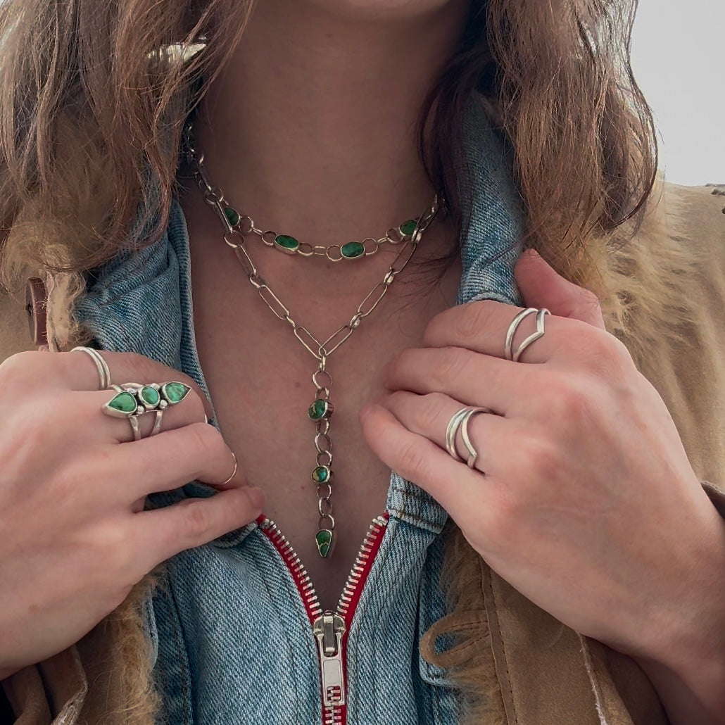 Sonoran Mountain Bolo Necklace