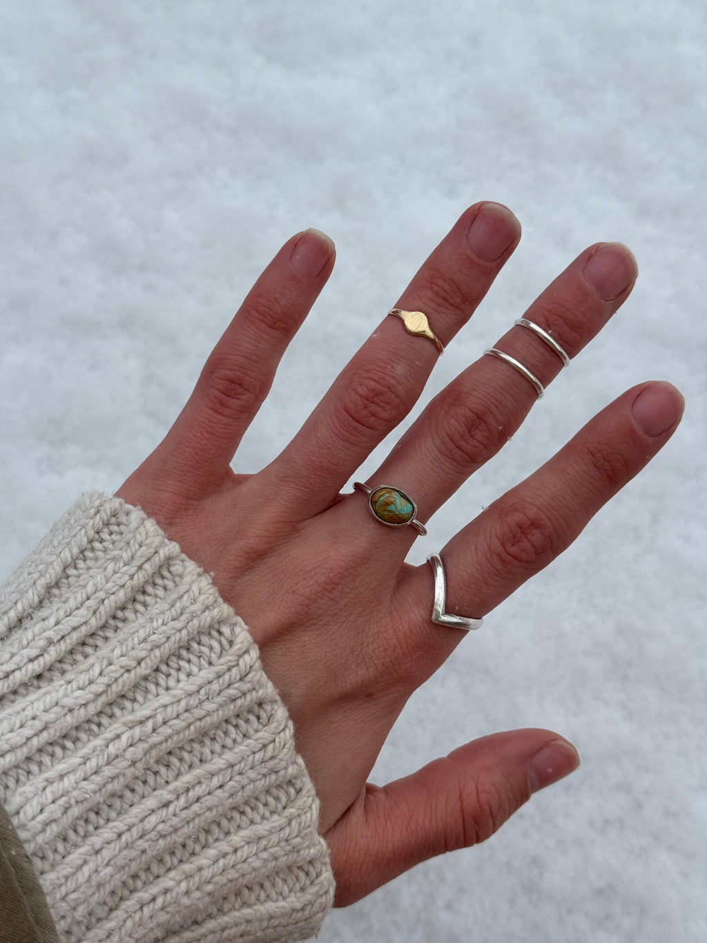 Crow Springs Ribbon Ring