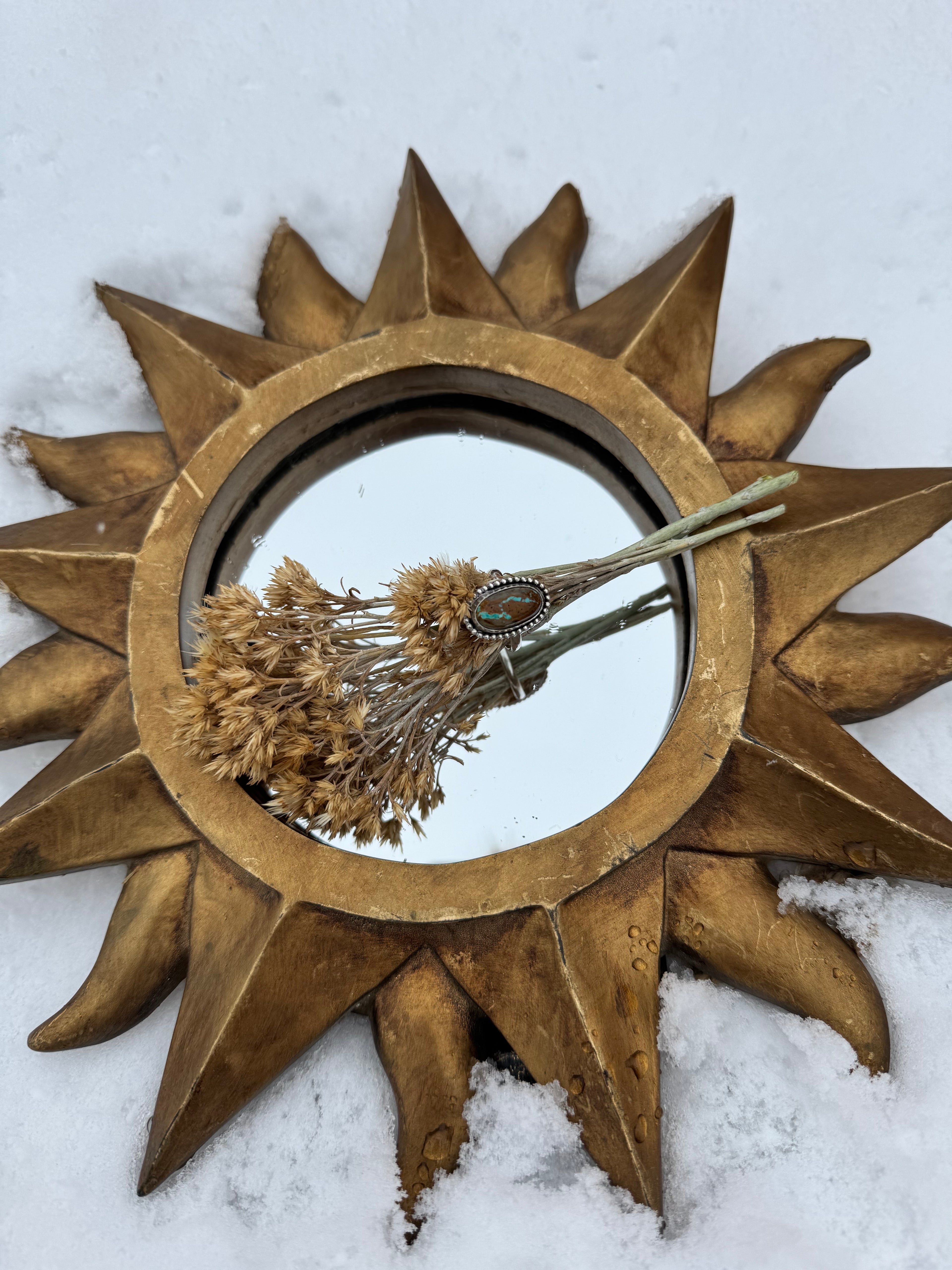 Kingman Ribbon Turquoise Ring