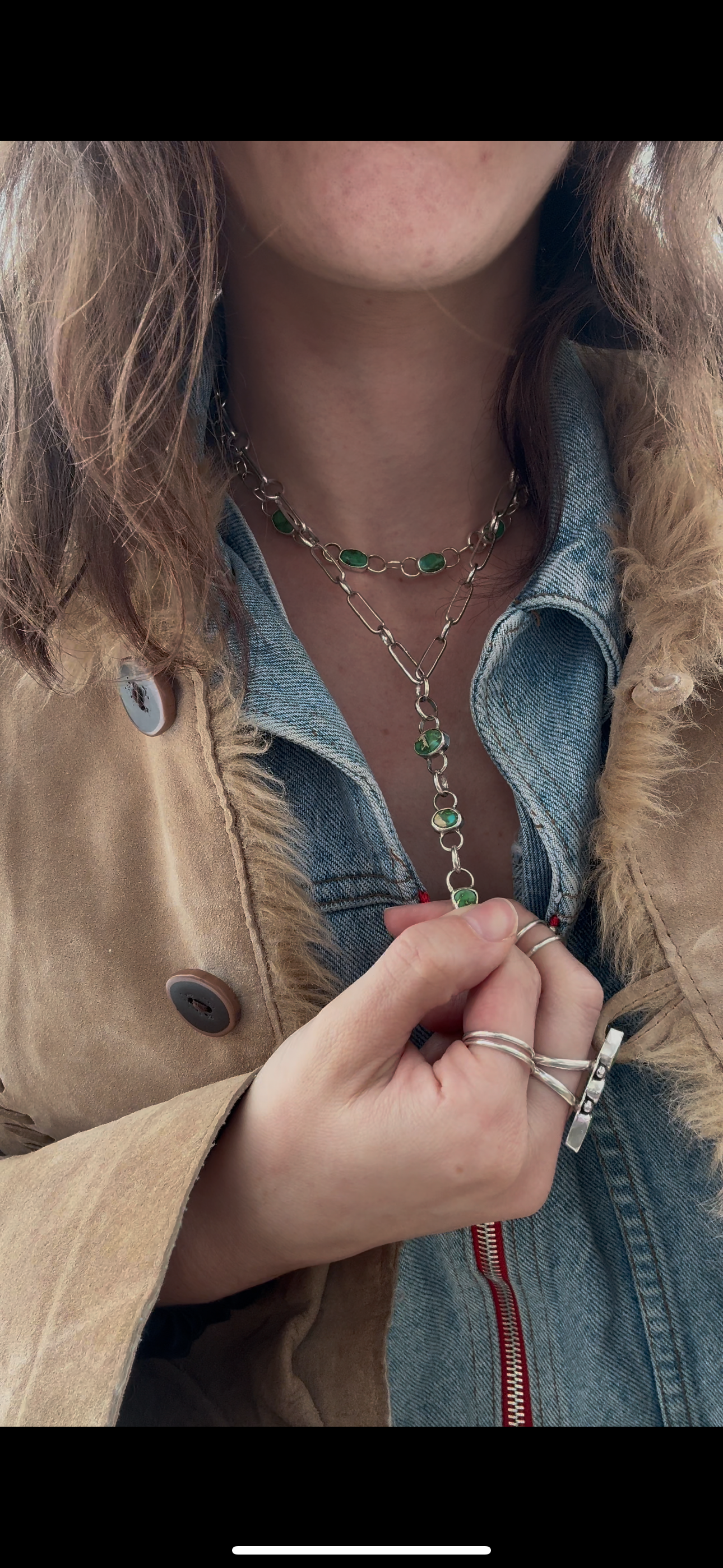 Sonoran Mountain Bolo Necklace